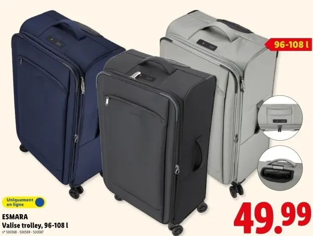 Offre: Valise trolley