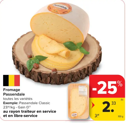 Offre: Fromage Passendale