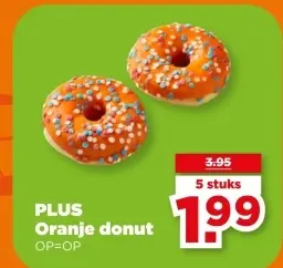 Oranje donut