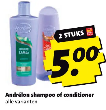Aanbieding: Shampoo of conditioner