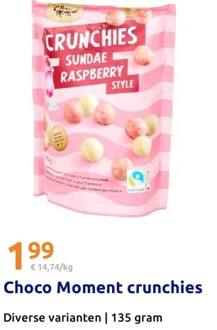 Aanbieding: Choco Moment crunchies