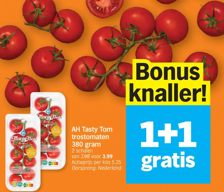 Promotie: Tasty Tom trostomaten