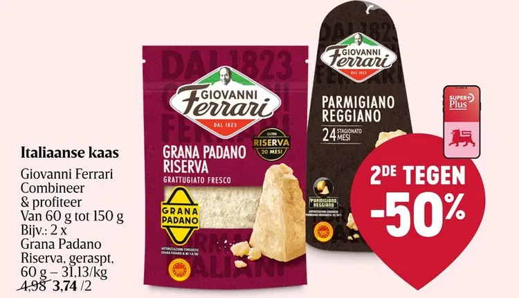 Promotie: Italiaanse kaas