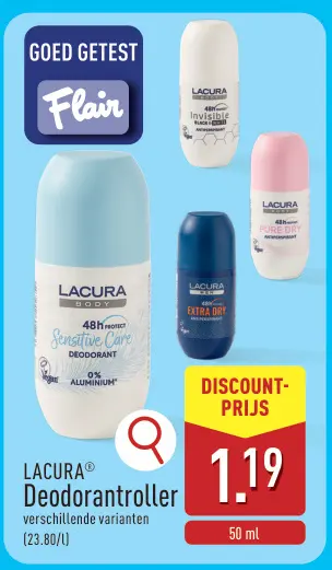Promotie: Deodorantroller