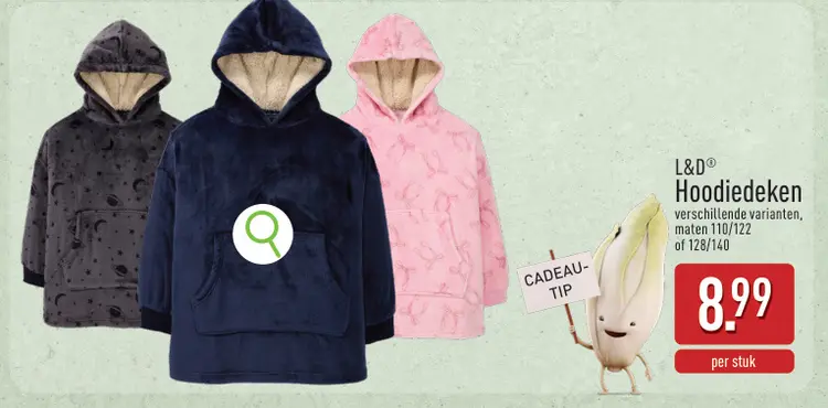 Aanbieding: Hoodiedeken