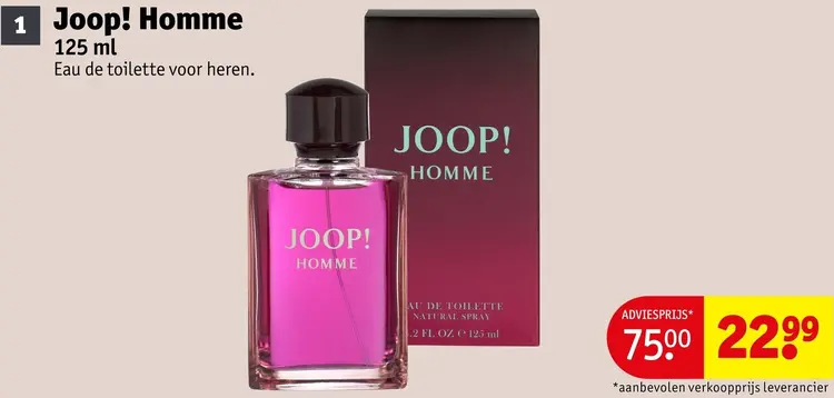 Aanbieding: Homme Eau de toilette voor heren