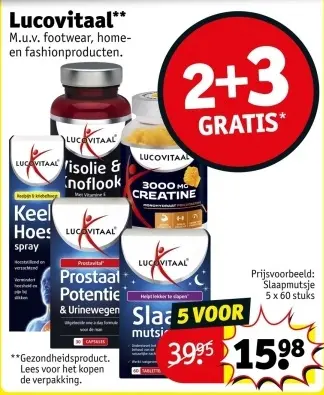 Aanbieding: Lucovitaal zoals Slaapmutsje