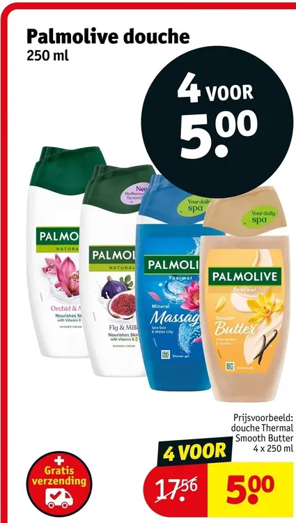 Aanbieding: Palmolive douche