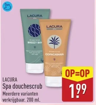 Aanbieding: Spa douchescrub