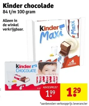 Aanbieding: Chocolade
