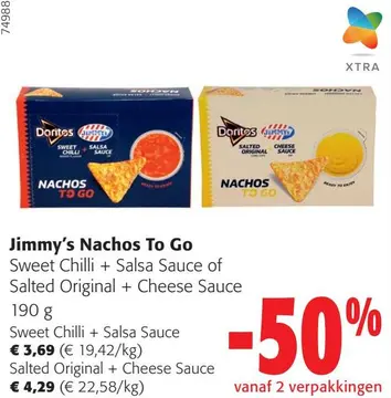Aanbieding: Jimmy's Nachos To Go