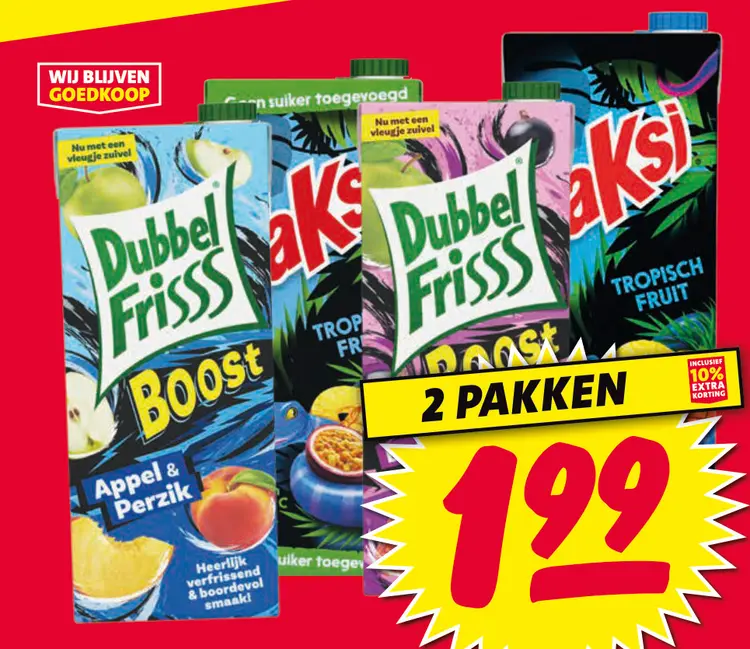 Aanbieding: Dubbel Frisss Boost