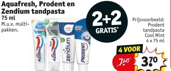 Aanbieding: tandpasta