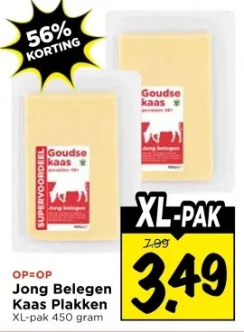 Jong Belegen Kaas Plakken