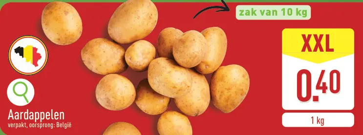 Promotie: Pommes de terre