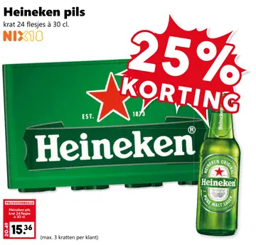 Aanbieding: Heineken pils