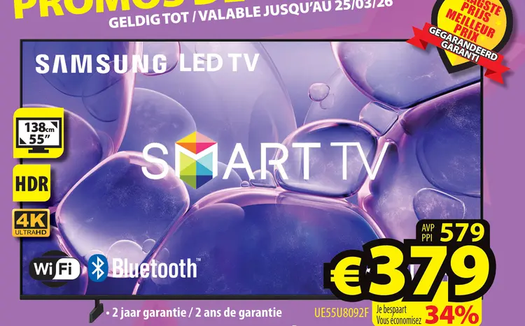 Promotie: Led tv