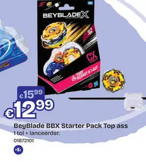 Aanbieding: Beyblade BBX Starter Pack Top ass