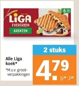 Aanbieding: Liga koek