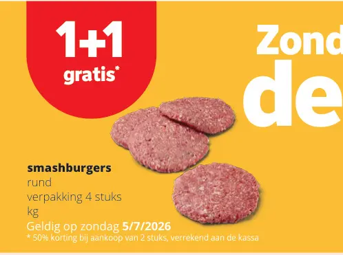 Promotie: Smashburgers