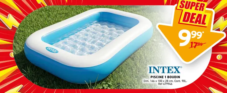 Offre: Piscine 1 boudin