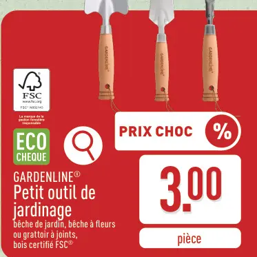 Offre: Petit outil de jardinage
