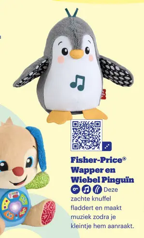 Aanbieding: Wapper en Wiebel pinguïn