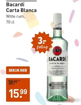 Aanbieding: Carta Blanca