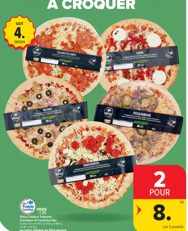 Offre: Pizza Traiteur Trattoria