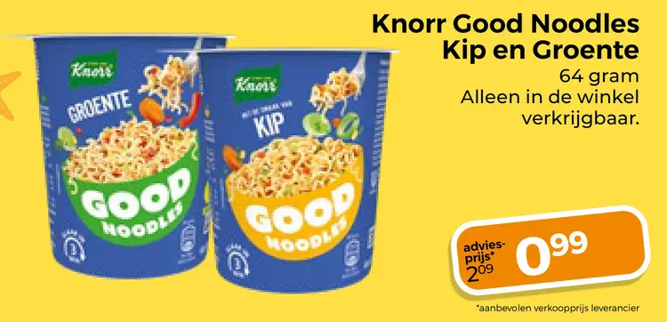 Aanbieding: Good Noodles Kip en Groente