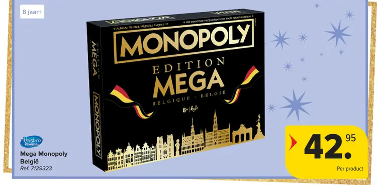 Promotie: Mega Monopoly België