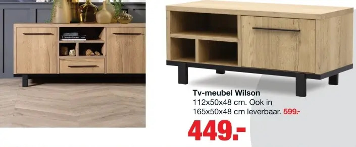 Aanbieding: Tv-meubel Wilson