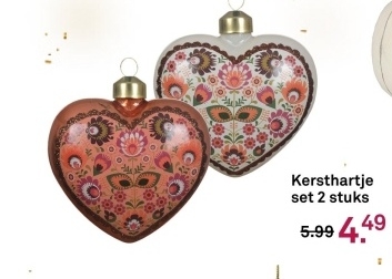 Aanbieding: Kersthartje