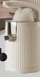 Aanbieding: Elektrische citruspers plissé