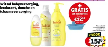 Aanbieding: Zwitsal babyverzorging, deodorant, douche en lichaamsverzorging