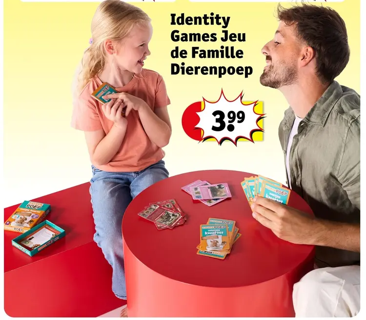 Offre: Identity Games Jeu de Famille Dierenpoep