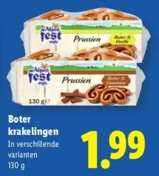 Aanbieding: Boter krakelingen