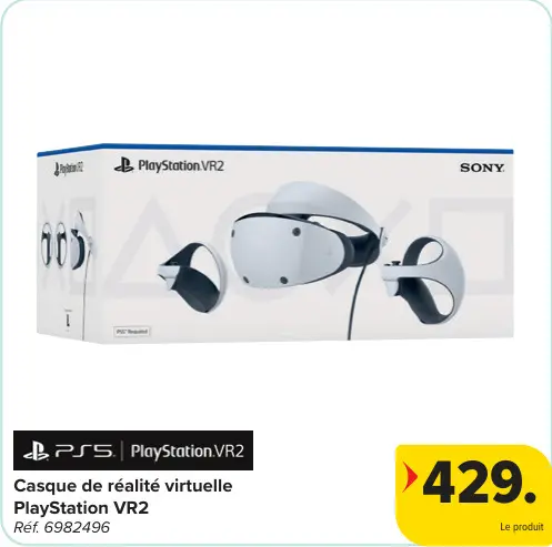 Offre: Casque de réalité virtuelle PlayStation VR2