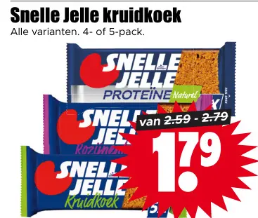 Aanbieding: Snelle Jelle kruidkoek