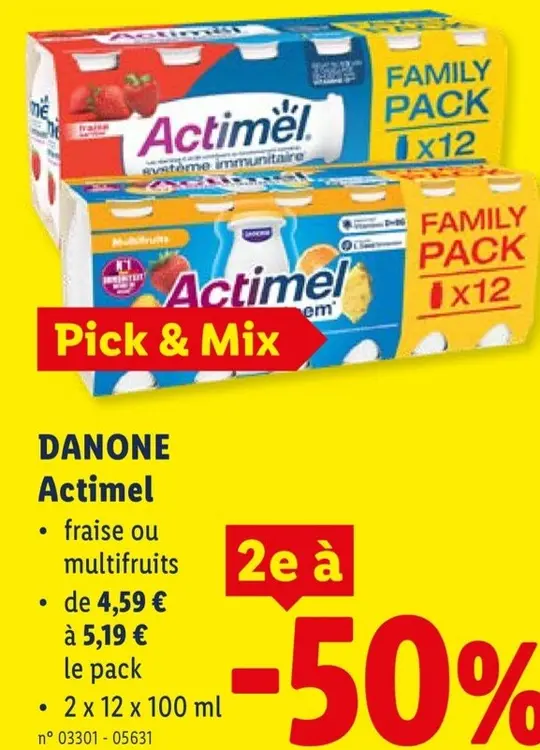 Offre: Actimel