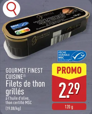 Offre: Filets de thon grillés