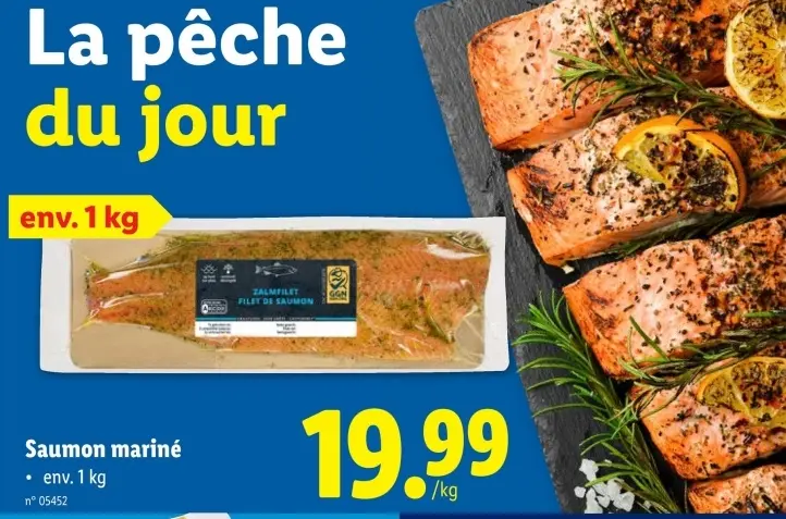 Offre: Saumon mariné