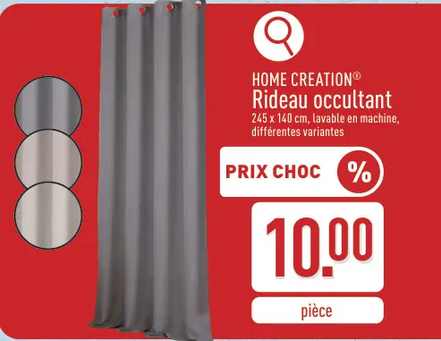 Offre: Rideau occultant