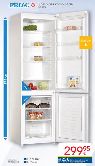 Promotie: Koel/vries combinatie