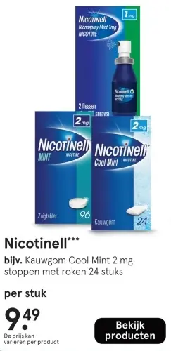 Aanbieding: Nicotinell
