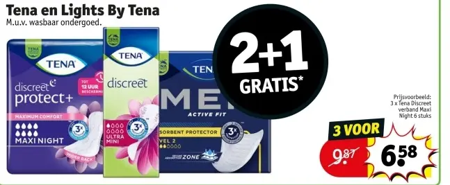 Promotie: Tena en Lights By Tena