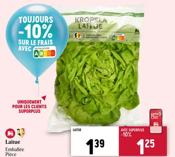 Offre: Salade pommee 