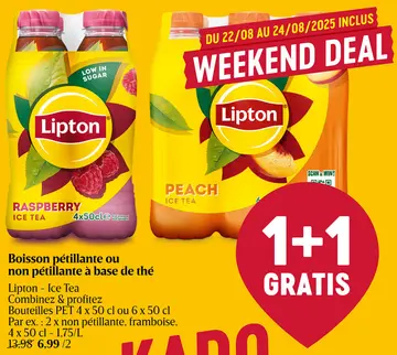 Offre: Ice Tea | Pétillant | Original | Sans sucre