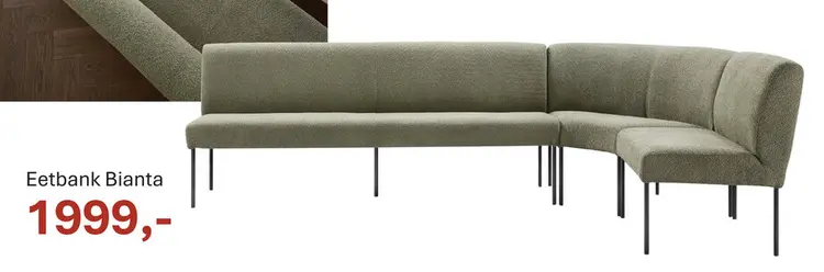 Aanbieding: Eetbank Bianta