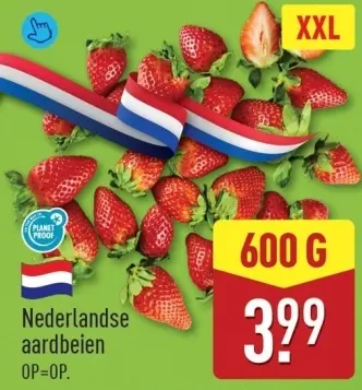 Aanbieding: Nederlandse aardbeien